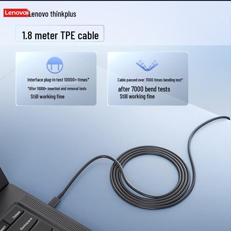 Lenovo ThinkPad 100W GaN USB-C Laptop Charger