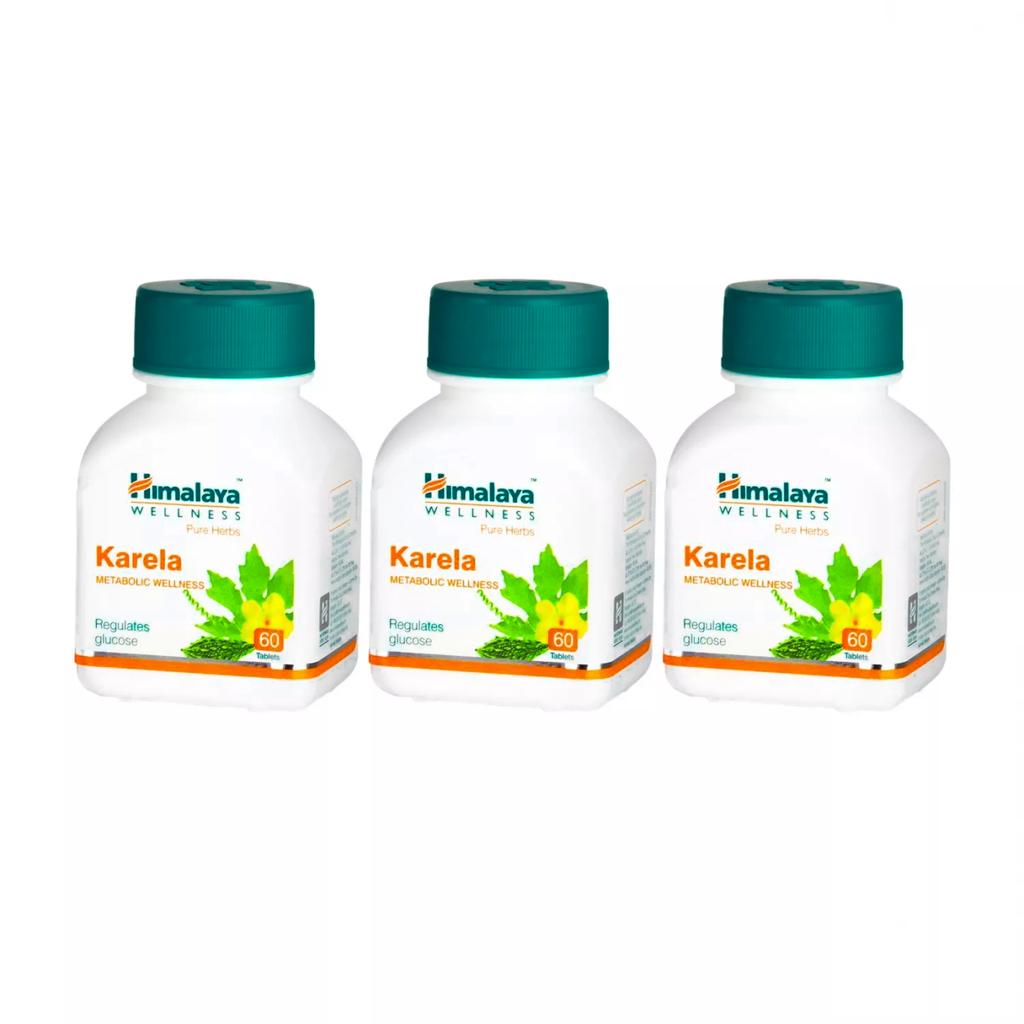 Karel's Set (3 X 60 Tabs, 250 Mg), Karela Set, Himalaya