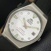 AUTOMATIC 46941 VINTAGE JAPAN MENS WHITE COLOR DIAL WATCH A701844-5 R207-a701844