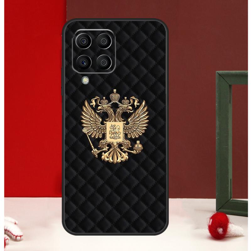 Флаг России национальный герб Чехол Для Samsung Galaxy M13 M53 M56 M52 M32 M16 M11 M21 M31 M35 M12 M14 M15 M36 M55 M34 M54