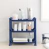 1pc 3-Tier Compact Multipurpose Shelf Display Rack - Space Saving Bathroom Countertop Organizer for Hotel