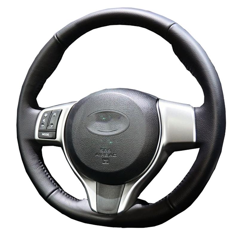 Пользовательский автомобильный чехол на руль для Toyota Yaris Verso S Vitz Ractis 2010-2016 Subaru Trezia, кожаная оплетка для рулевого управления