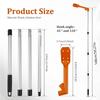 Ergonomic Pipe Cleaners Tool Long Handle Drain Unclogger Drainage Channel Cleaning Tools  Street