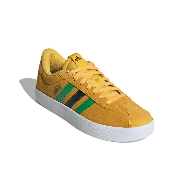 adidas Противоскользящие и износостойкие низкие теннисные кроссовки унисекс, золотистый/свеже-зеленый/нет. 1 Черные кроссовки IF4463