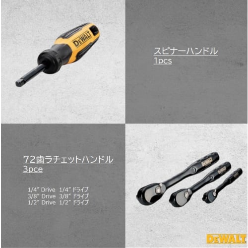 DeWalt 184-Piece Mechanic's Tool Set (DWMT45184)