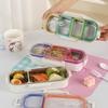 Stainless Steel Bento Box With Leakproof Compartment Design Microwave Safe Lunch Container Office School
