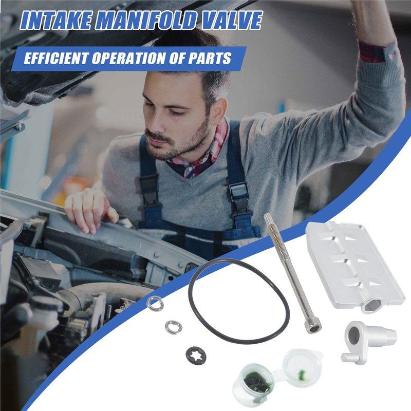 X8R0042 X8R0043 1 Set Car Engine Intake Manifold Valve Swirl Flap Repair Kit for Disa M54 3.0 Ltr