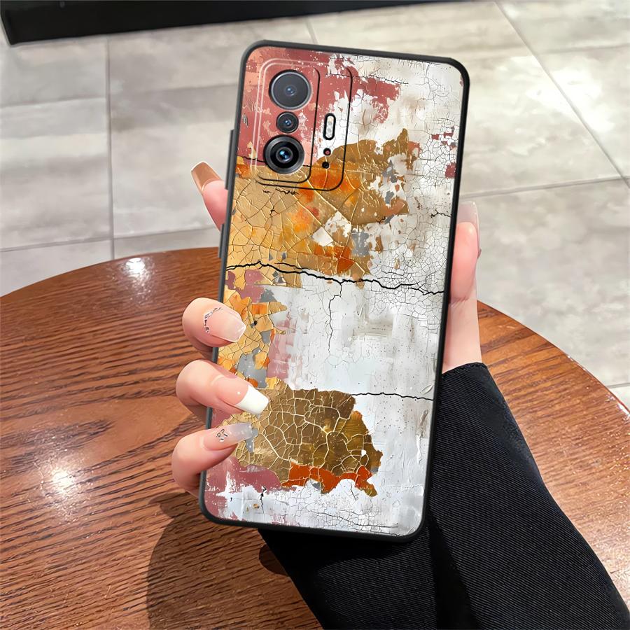 Ретро Чехол с ржавыми пятнами для Xiaomi Mi CC9Pro 9T 13 10T 11T 14 Pro 10 11 13 Lite 9