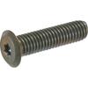 TRUSCO Hexalobe Extra Low Head Stainless M4 X Pack of Screws, Steel, Bronze, 8, 10, B186-0408