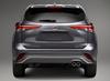 NBNQ8 Suitable for Toyota Highlander XSE Matte Black EMBLEM OVERLAY KIT ABS Automotive Emblem Cover Sticker PT948-48200-02 Auto Parts
