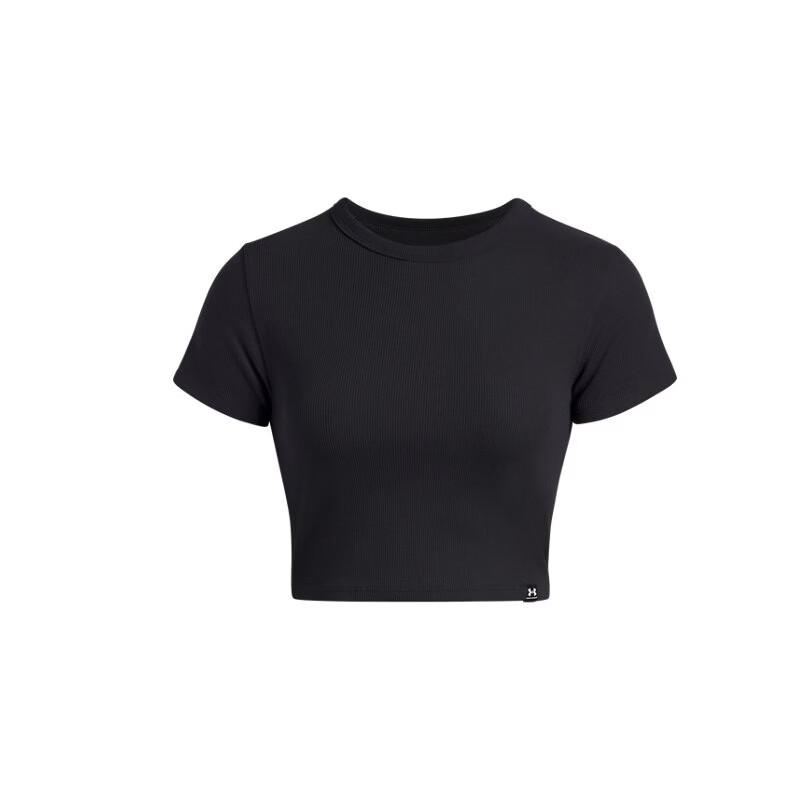 Under Armour Женская ребристая футболка с коротким рукавом Rival