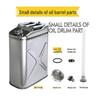 XinYueSheng 304 Stainless Steel Portable Fuel Can