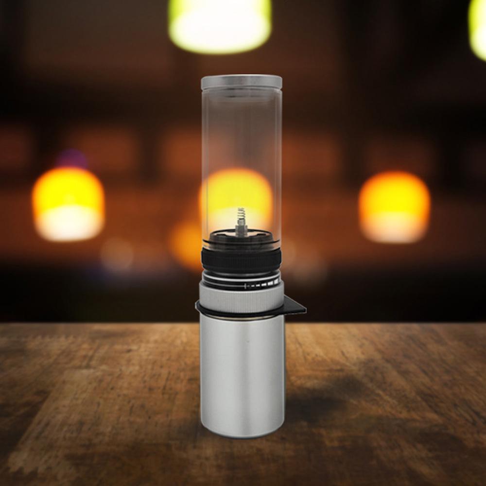 Portable Gas Camping Lantern Outdoor Candle Lamp with Storage Bag for Camping Hiking Travel