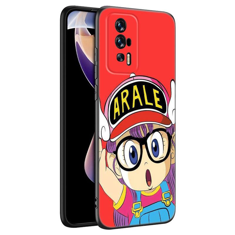 Чехол для телефона Dr Slump Arale Anime Black для Xiaomi Redmi 7A 8A 9A 10A 11A 9C 10C 12C 13C 11 Prime A1 A2 Plus 12 4G Note 9T 12R