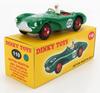 DINKY TOYS масштаб Aston Martin DB3S Зеленый ASTON MARTIN DB3S Репродукция Литая модель автомобиля 110 1/43
