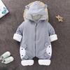 Thickened Cotton Baby Rompers: Autumn/Winter Collection
