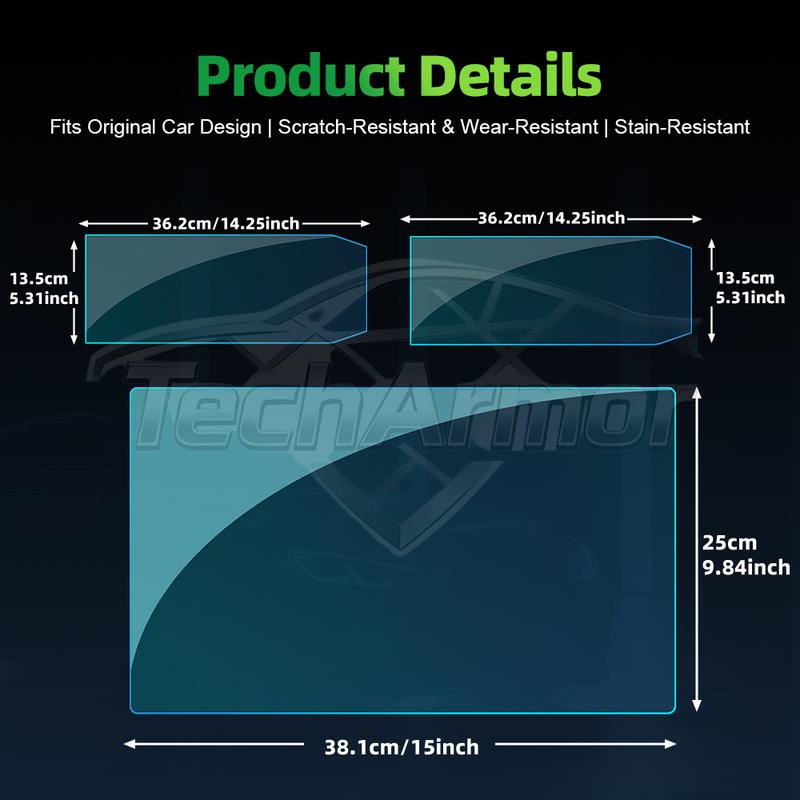 Screen Protector For BYD Formula Equation Leopard 8 2025 Car Center Console GPS Navigation Dashboard Display Tempered Glass Film