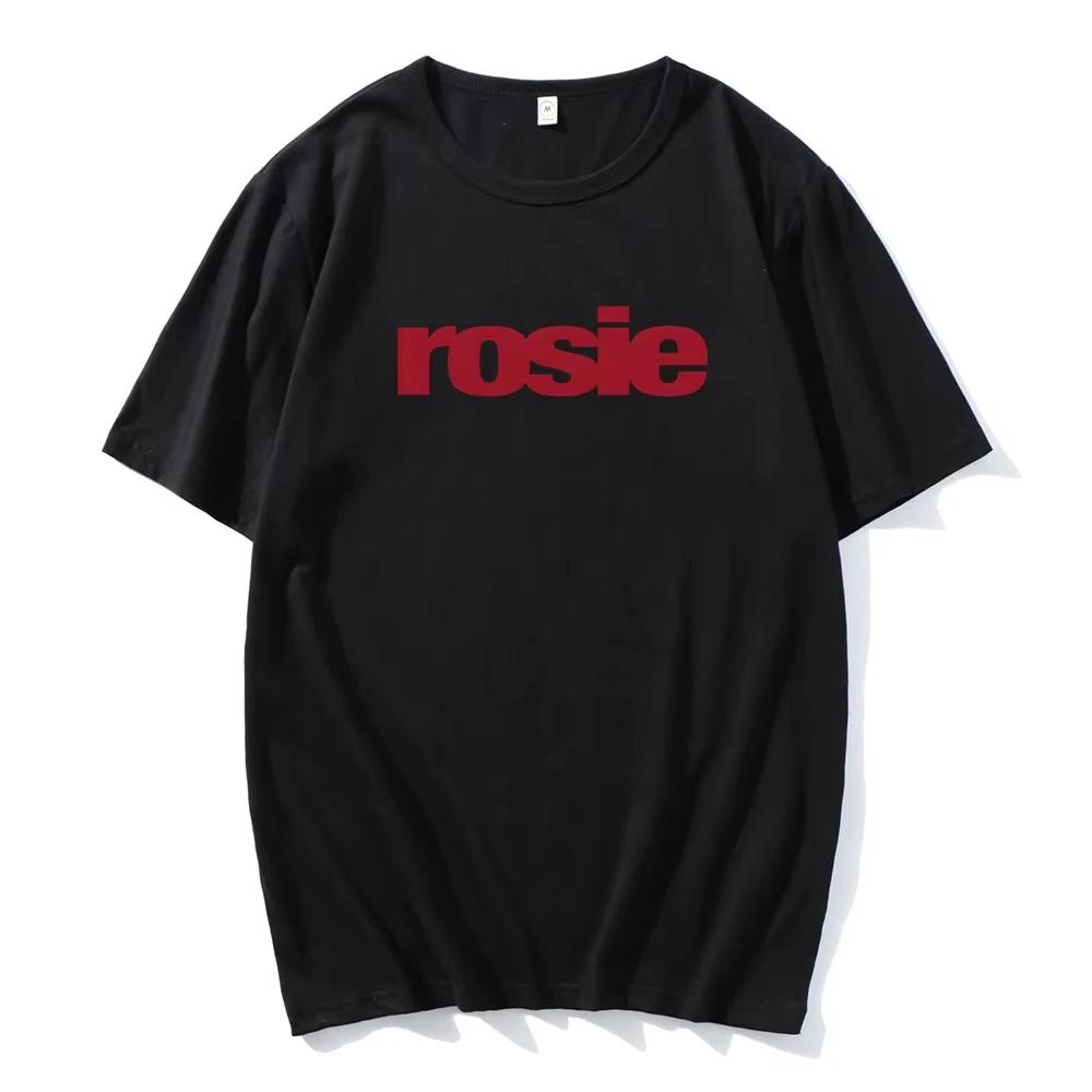 2026 Rosé New Album Number One Girl Same T Shirt Men Women Clothing Harajuku Tops Y2k Unisex High Quality Tees Graphic Clothes