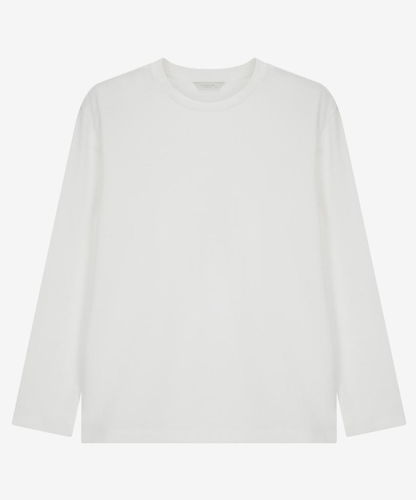 MINDBRIDGE [Warm] Waffle Texture Brushed T-Shirt - 4 Colors