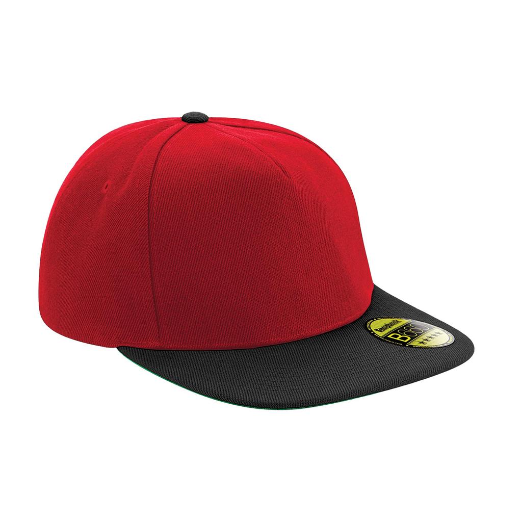 Unisex Adult Original Flat Peak Snapback Cap