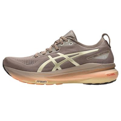 Кроссовки Gel Nimbus 27 Luxe серо-коричневые 1011C035-020