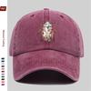 pc Floral Beetle Pattern Printed Baseball Cap Spring Summer Fashion Decor Sun Hat Truck Driver Papa Hat Comfortable Lightwei