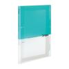 KOKUYO Папка-регистратор Campus с двумя кольцами, формат А4, 2 отверстия, до 100 листов, светло-голубая, импорт из Японии (РУ-ПП158ЛБ)