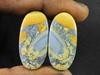 39Cts. Natural Maligano Jasper (14mm X 29mm Each) Oval Cabochon Match Pair SK-2790