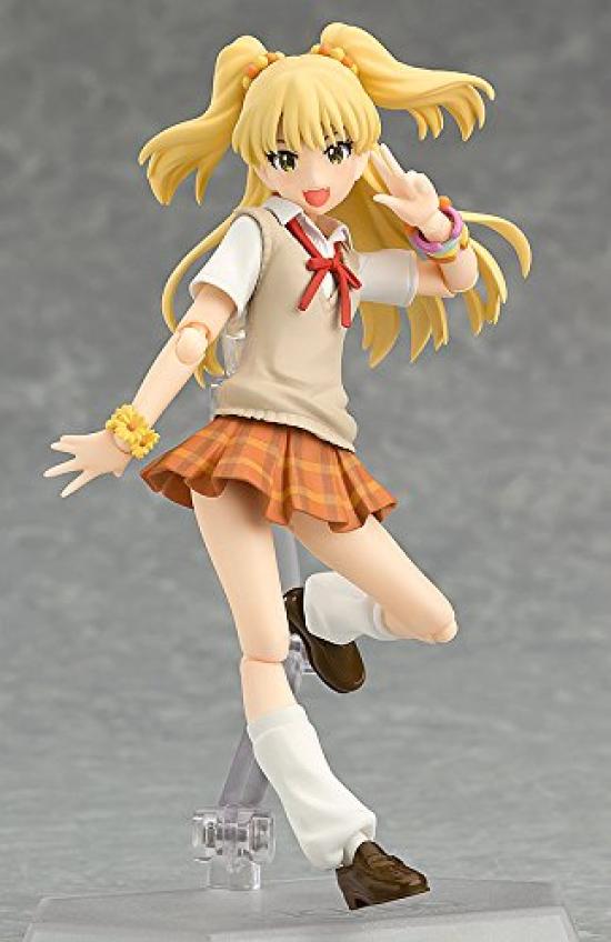 Figma The Idolmaster Cinderella Girls Рика Джогасаки Проект Cinderella АБС ПВХ окрашенная шарнирная фигурка версия. Немасштабируемый и