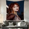 Chappell Roan Wall Tapestry Aesthetic Wall Hanging Printed Fabric Blanket Decorative Tapestries for Bedroom Living Room Home Decor