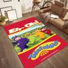 Teletubbies3 Square rugs are a great choice for living rooms, bedrooms, home décor, and as gifts.