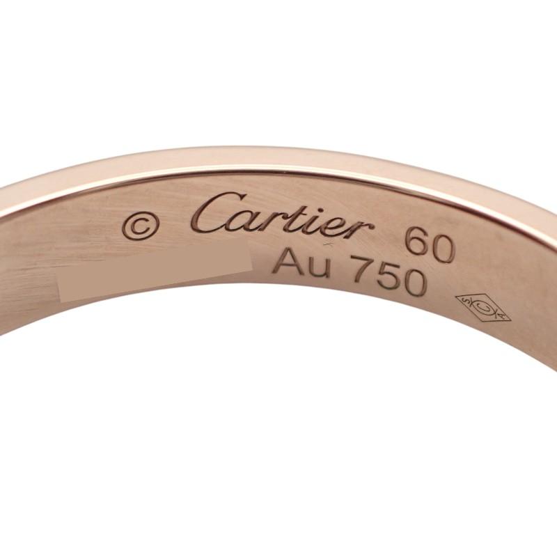 CARTIER  B4085260 #19(JP Size) ring K18 Pink Gold mens