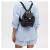 COACH Pacer 22 presbyopia all over printed logo jacquard calfskin backpack small size women's black