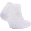 Under Armour Ankle Socks Unisex 3 Pack White (Unisex) Ankle Socks 1363241 100