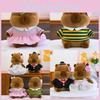 Plush Capybara Wedding Dolls Soft Stuffed Animal Gift For Couples Decor Home