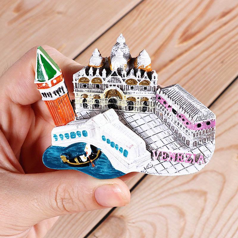 Сувениры для зарубежного туризма Холодильник Италия Швейцария Чили Австрия Вена зарубежный мировой туризм коллекция магнит на холодильник подарок