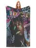 Плюшевое одеяло-плед из кораллового флиса в память о Juice WRLD для дивана, путешествий, ультрамягкое одеяло для спальни