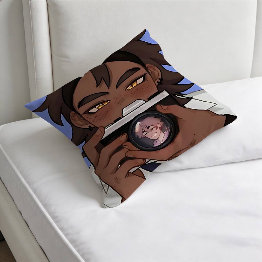 RRebound of the HHeart Cute Decorative Square Pillow Cover Modern Cushion Case for Living Room Bedroom