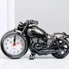 Vintage Alarm Clock Motorcycle Model Tabletop Clock Desktop Alarm Clock Bedside Clock Home Decor For Office Bedroom Nightstand