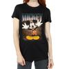 Disney Womens/Ladies Mickey Mouse Tongue Montage Cotton Boyfriend T-Shirt
