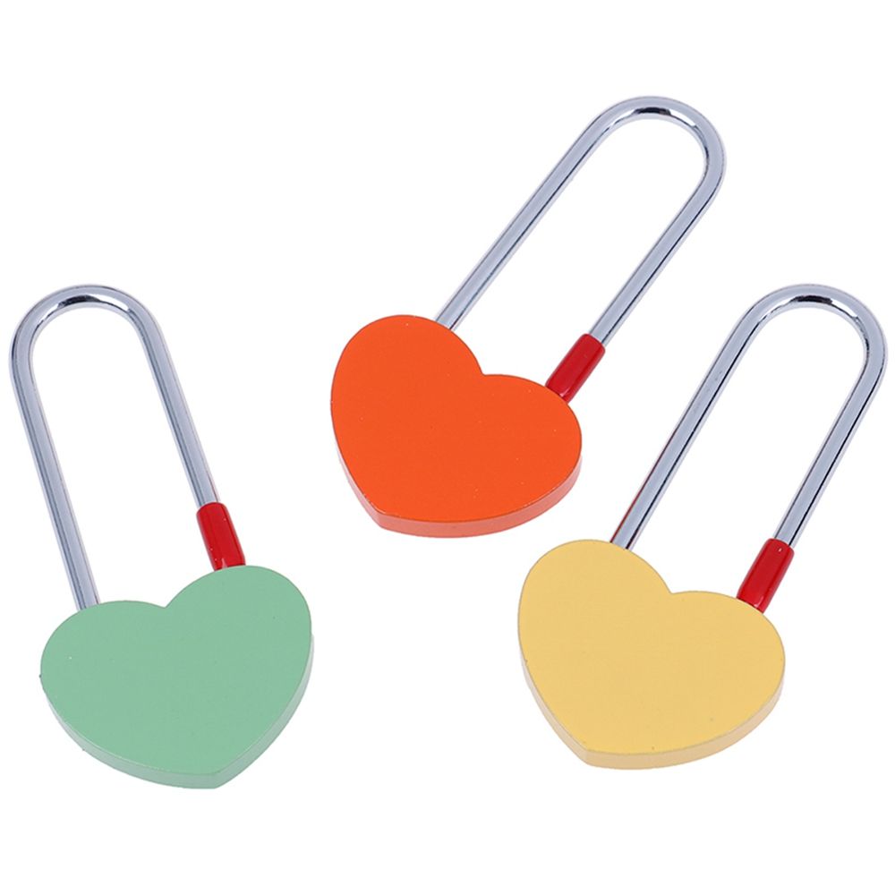 Heart Shape Couples Without Key Couples Anniversary Wish Lock Wedding Gifts Love Padlock Keepsake