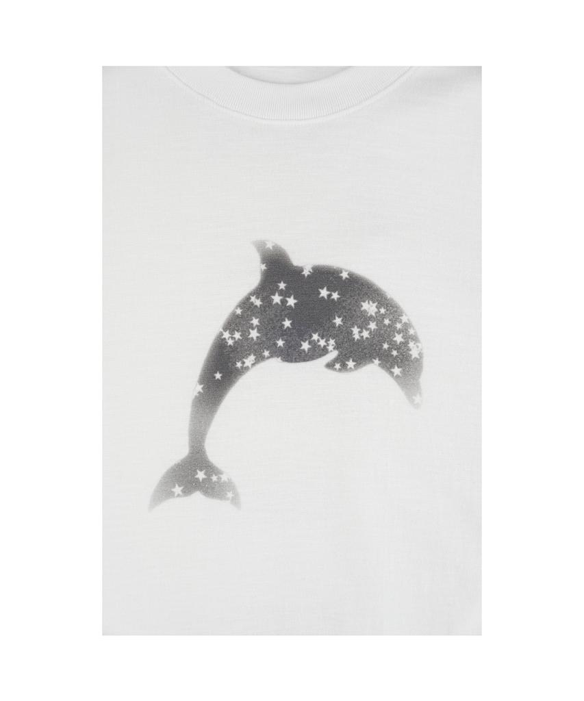 Белая футболка Ialtial Star Dolphin