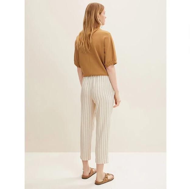 Tom Tailor Easy Linen Tapered брюки