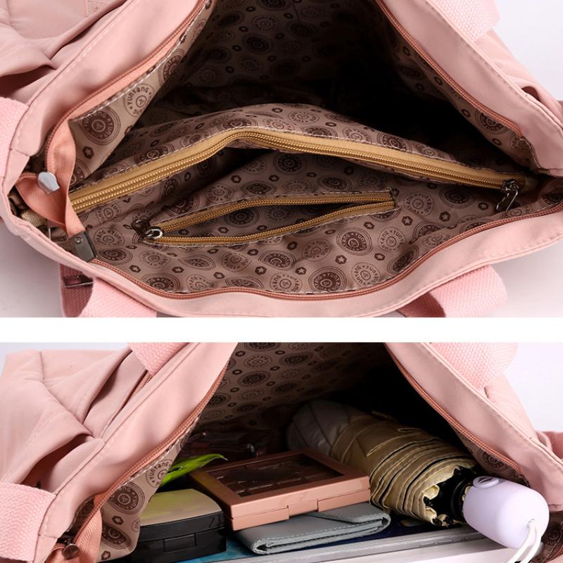 Модные женские плечевые сумки Большой вместимости Многофункциональные дорожные сумки Водонепроницаемый нейлон Легкие сумки-мессенджеры для женщин CLE