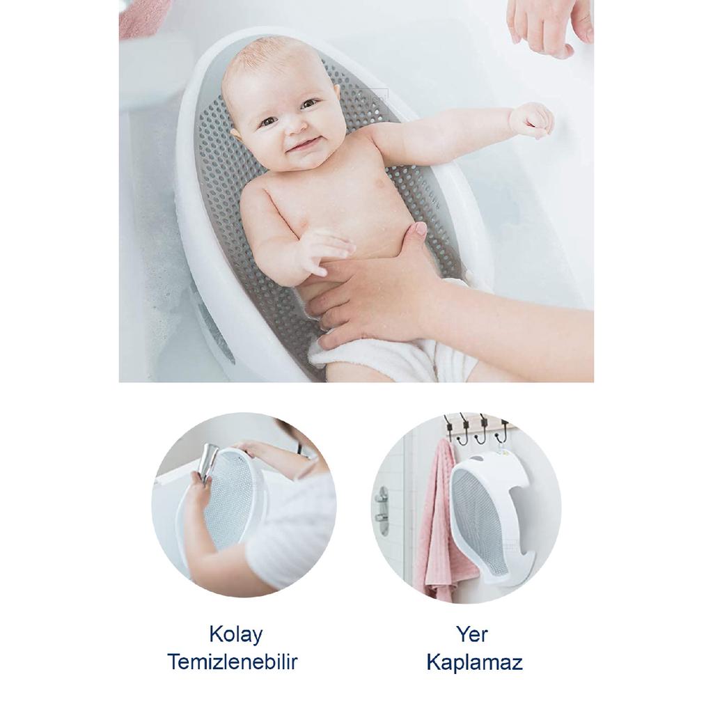 Мягкая детская ванна для детского питания, стиральная ванна с силиконовым сетчатым сиденьем для детской ванны