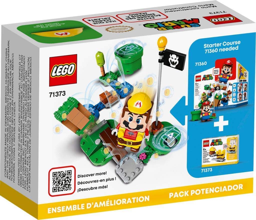 LEGO Super Mario Строитель Марио Набор усилений 71373