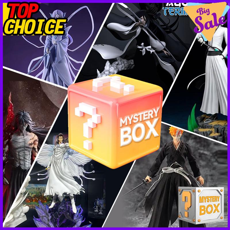 Bleach Аниме Mystery Box 12 Штук Набор Фигурок Действия Ичиго Куросаки Форма Банкай Рукия Кучики Капитан Тоширо Хитсугая Холлоу