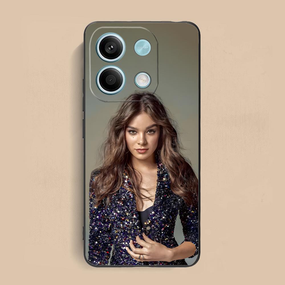 Матовый чехол из ТПУ для мобильного телефона Hailee Steinfeld для Xiaomi Redmi 15 14 13 12 A5 3 2 1 C Plus 4G 5G Цветная печать