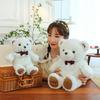 New Teddy Bear Plush Toy Creative Cute Hug Bear Doll Toy Girl Birthday Gift