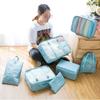 7PCS Set for Travel Organizer Bags Accessories Luggage Suitcase Waterproof Wash Bag Clothes Organizer Pouch